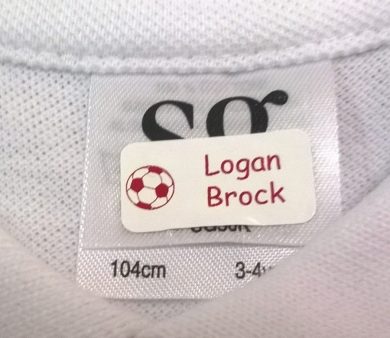 Just-Stick Clothing Name Labels