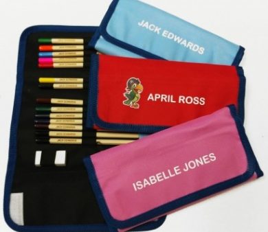 Personalized Colouring Pencils & Case