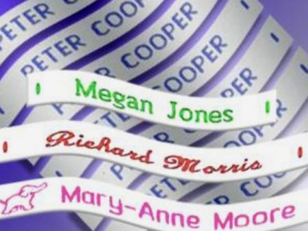 Woven Sew-On Name Labels