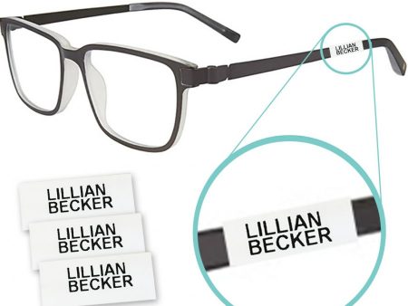 eyeglasses name tags