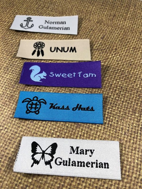 Woven Sew-on Tag Labels 🏷️ Order Customised Tags Online